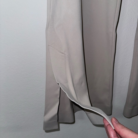 Athleta Venice HR Wide Leg Slit Pant XS Cream - Picture 3 of 11